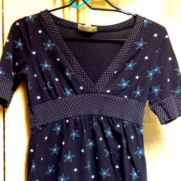 Retro v-neck blouse - Picture 2 of 6